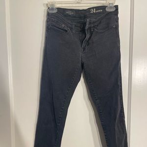 J Crew Toothpick Ankle Jeans size 24 petite